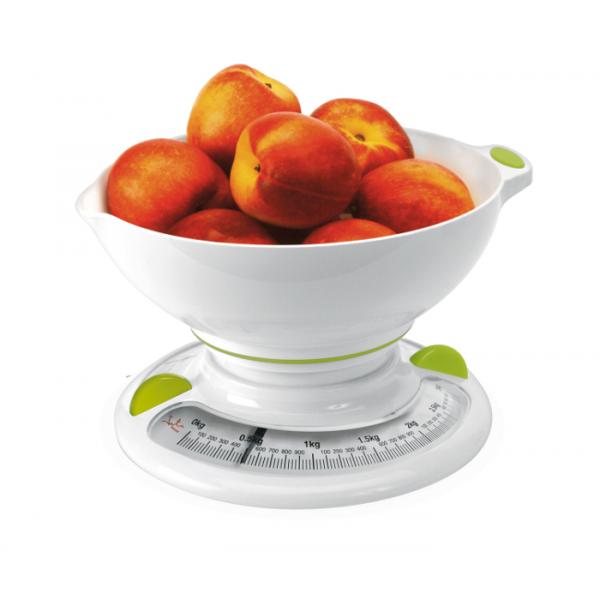 JATA 610N bilancia da cucina Bilancia da cucina meccanica Bianco Superficie piana Rotondo - EUROBABYLON