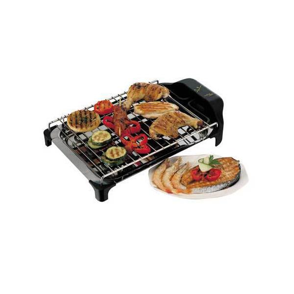 JATA BQ101 barbecue per l'aperto e bistecchiera Elettrico Nero 2400 W - EUROBABYLON