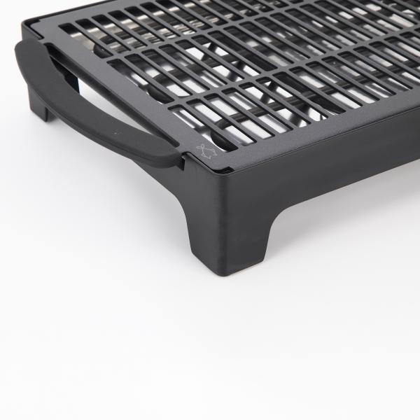 JATA EBQ2 barbecue per l'aperto e bistecchiera Elettrico Nero 2000 W - EUROBABYLON