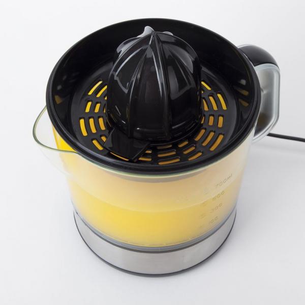 JATA EX421 spremiagrumi Spremiagrumi manuale 40 W Nero, Acciaio inossidabile, Trasparente - EUROBABYLON