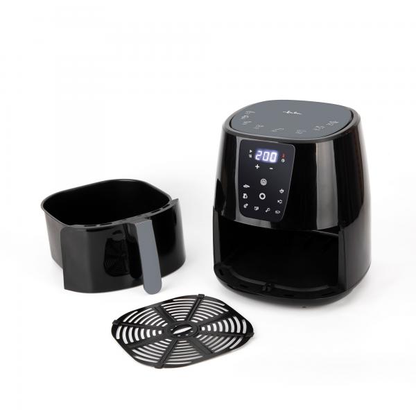JATA JEFR1225 friggitrice Singolo 5 L 1300 W Friggitrice ad aria calda Nero - EUROBABYLON