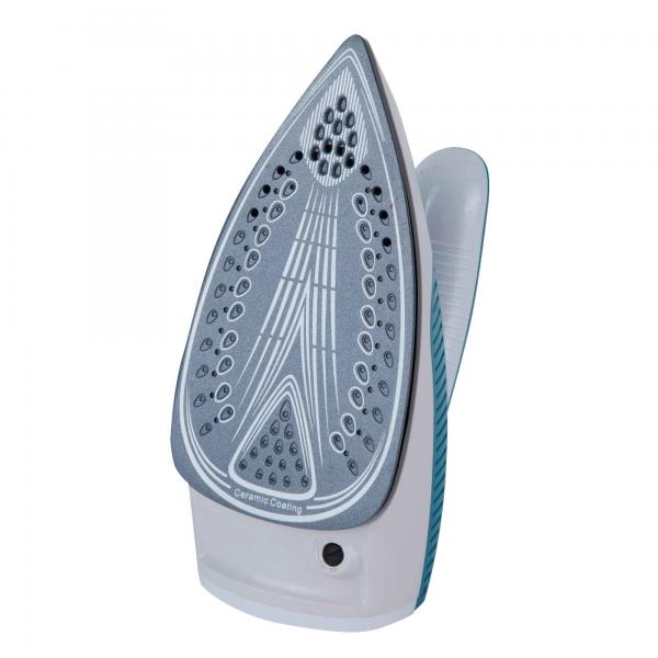 JATA JEPL2810 ferro da stiro Ferro a vapore Ceramica 1000 W Turchese, Bianco - EUROBABYLON