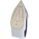 JATA PL221C ferro da stiro Ferro a vapore Piastra in ceramica Ultra Glide 2400 W Grigio, Viola, Bianco - EUROBABYLON