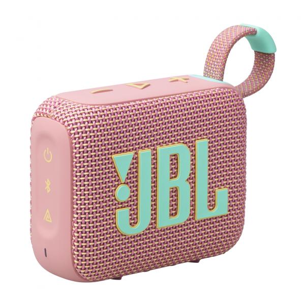 JBL GO4 Portable BT Speaker Pink - EUROBABYLON
