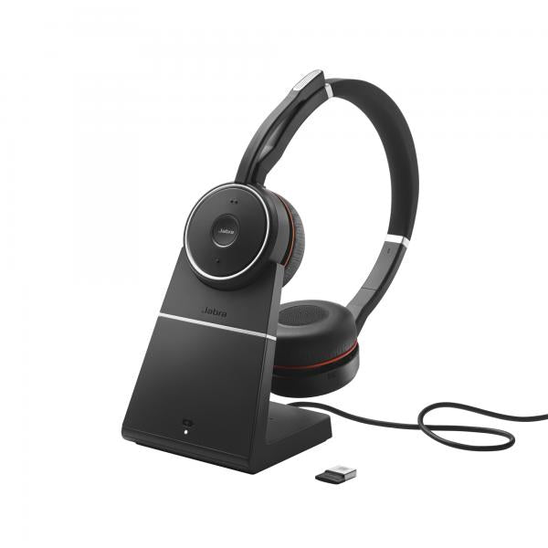 Jabra 7599-848-199 cuffia e auricolare Con cavo e senza cavo A Padiglione Musica e Chiamate Bluetooth Base di ricarica Nero - EUROBABYLON