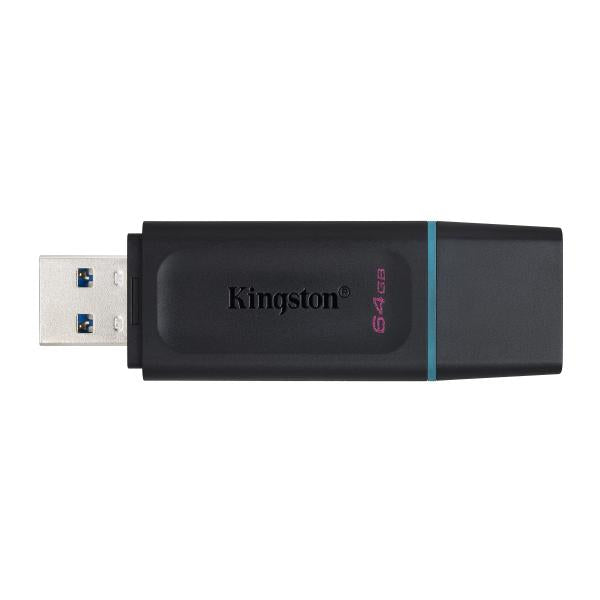 Kingston Pendrive USB-A 3.2 64GB DTX/64GB Nero/Celeste - EUROBABYLON