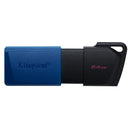 Kingston Pendrive USB-A 3.2 64GB DTXM/64GB Nero/Blu - EUROBABYLON