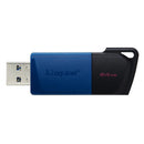 Kingston Pendrive USB-A 3.2 64GB DTXM/64GB Nero/Blu - EUROBABYLON