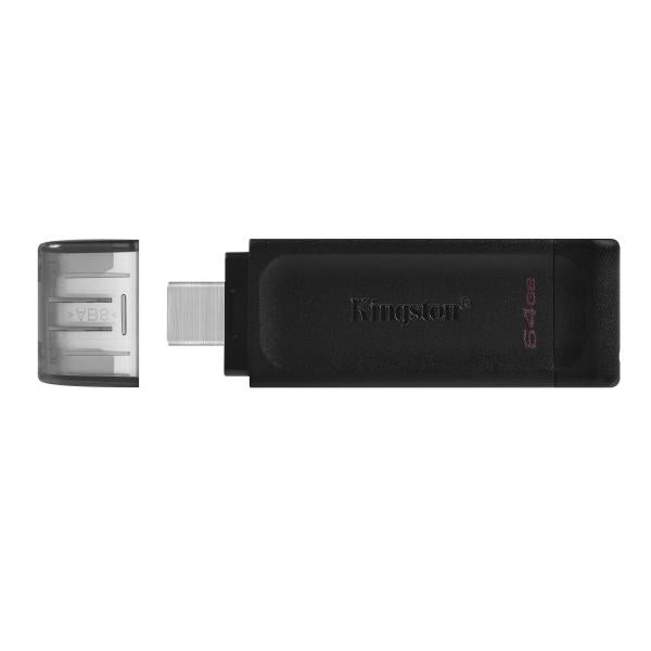 Kingston Pendrive USB-C 3.2 64GB DT70/64GB - EUROBABYLON