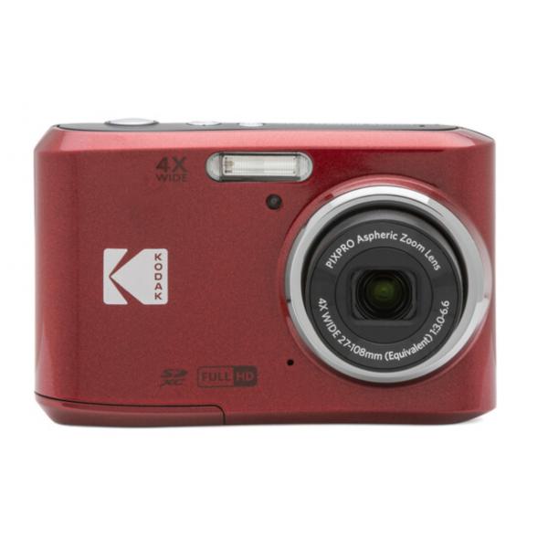 Kodak PIXPRO FZ45 1/2.3" Fotocamera compatta 16 MP CMOS 4608 x 3456 Pixel Rosso - EUROBABYLON