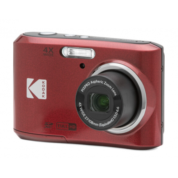 Kodak PIXPRO FZ45 1/2.3" Fotocamera compatta 16 MP CMOS 4608 x 3456 Pixel Rosso - EUROBABYLON