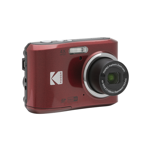 Kodak PIXPRO FZ45 1/2.3" Fotocamera compatta 16 MP CMOS 4608 x 3456 Pixel Rosso - EUROBABYLON
