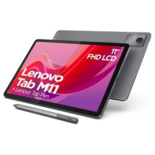 LENOVO TAB M11 4+128GB WIFI10.95" LUNA GREY + PEN + COVER ITA - EUROBABYLON