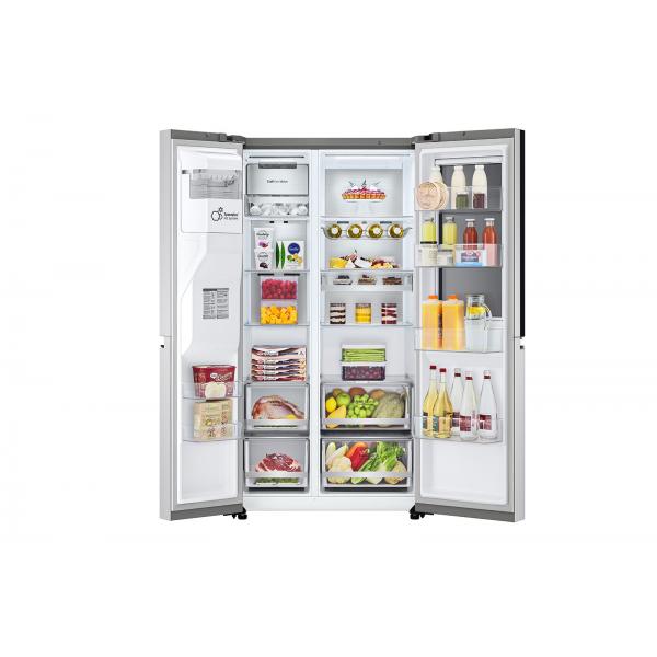 LG GSXV90BSDE frigorifero side-by-side Libera installazione 615 L E Acciaio spazzolato - EUROBABYLON