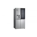LG InstaView GMG861MBAE frigorifero side-by-side Libera installazione 508 L E Nero, Acciaio inox - EUROBABYLON