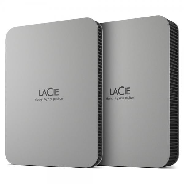 LaCie Mobile Drive (2022) disco rigido esterno 5 TB 2.5" USB tipo-C 3.2 Gen 1 (3.1 Gen 1) Argento - EUROBABYLON
