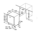 Lavastoviglie Bosch SBV4EVX08E Serie 4 da 60 cm completamente integrata - EUROBABYLON