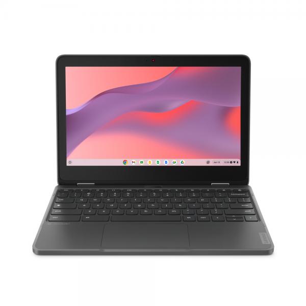 Lenovo 300e Yoga Chromebook MediaTek Kompanio 520 29,5 cm (11.6") Touch screen HD 8 GB LPDDR4x-SDRAM 64 GB eMMC Wi-Fi 6 (802.11ax) ChromeOS Grigio - EUROBABYLON