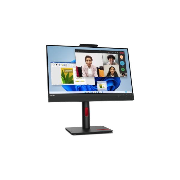 Lenovo ThinkCentre Tiny-In-One 24 Gen 5 LED display 60,5 cm (23.8") 1920 x 1080 Pixel Full HD Touch screen Nero - EUROBABYLON