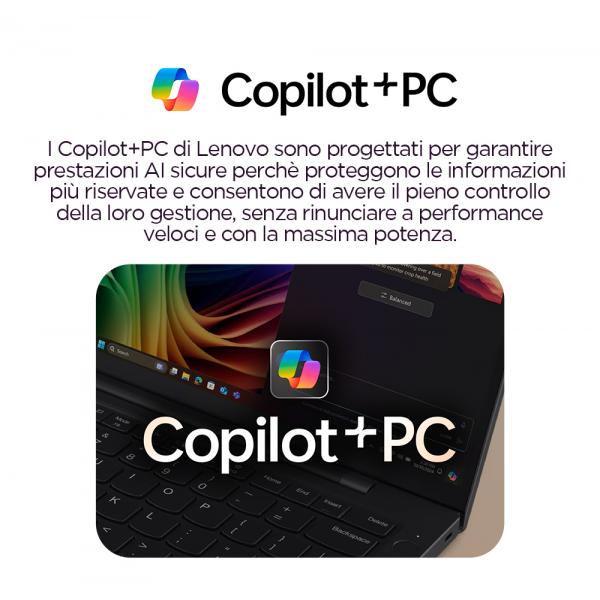 Lenovo ThinkPad T14s Gen 6 Qualcomm Snapdragon X1E-78-100 Computer portatile 35,6 cm (14") WUXGA 32 GB LPDDR5x-SDRAM 1 TB SSD Wi-Fi 7 (802.11be) Windows 11 Pro Nero - EUROBABYLON