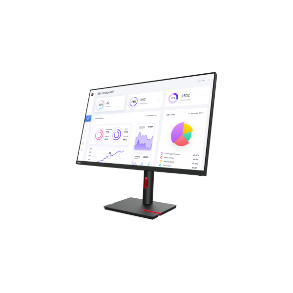 Lenovo ThinkVision T32p-30 LED display 80 cm (31.5") 3840 x 2160 Pixel 4K Ultra HD Nero - EUROBABYLON
