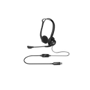 Logitech 960 USB Computer Headset Auricolare Cablato A Padiglione Musica e Chiamate Nero - EUROBABYLON