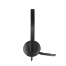 Logitech 981-000475 cuffia e auricolare Cablato A Padiglione Ufficio USB tipo A Nero - EUROBABYLON
