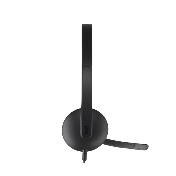 Logitech 981-000475 cuffia e auricolare Cablato A Padiglione Ufficio USB tipo A Nero - EUROBABYLON