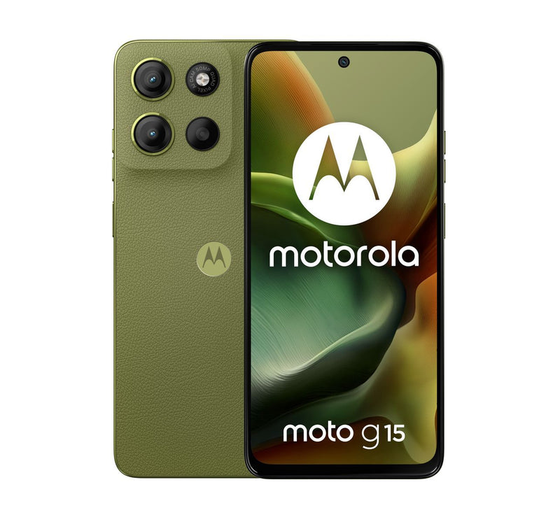 MOTOROLA moto g15 8GB 256GB Iguana Green - EUROBABYLON