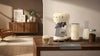 Macchina per caffè espresso Smeg anni '50 crema ECF12CREU + MFF02 - EUROBABYLON
