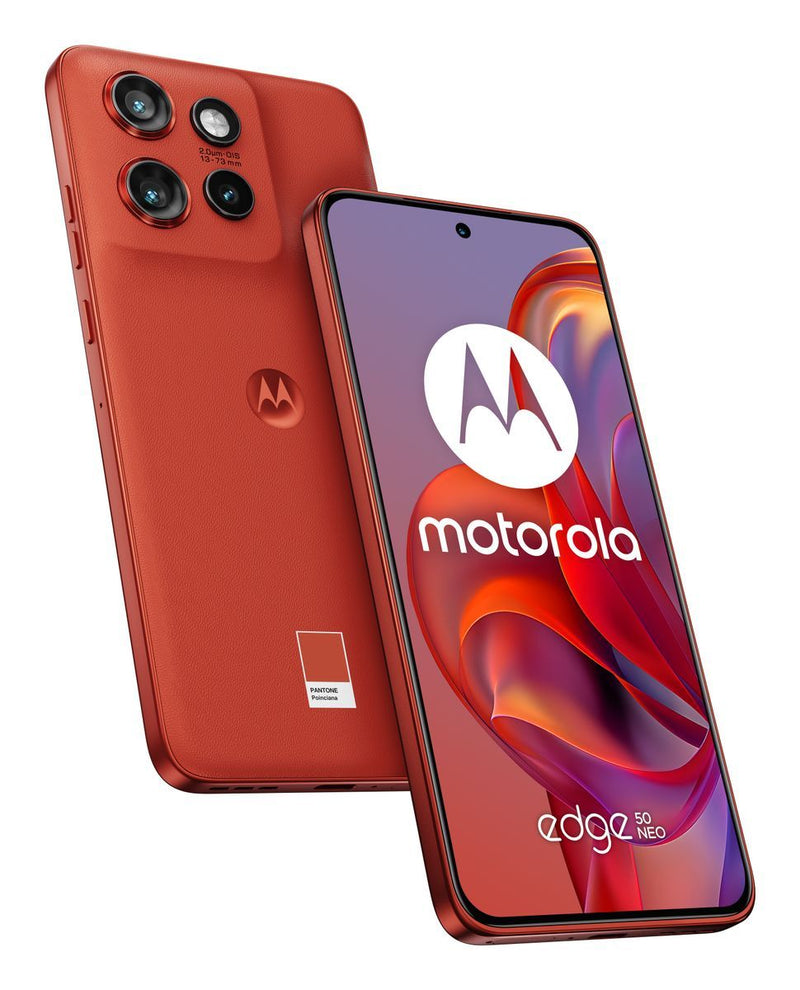 Motorola Edge 50 Neo 8+256GB 6.36" 5G PANTONE Poinciana ITA - EUROBABYLON