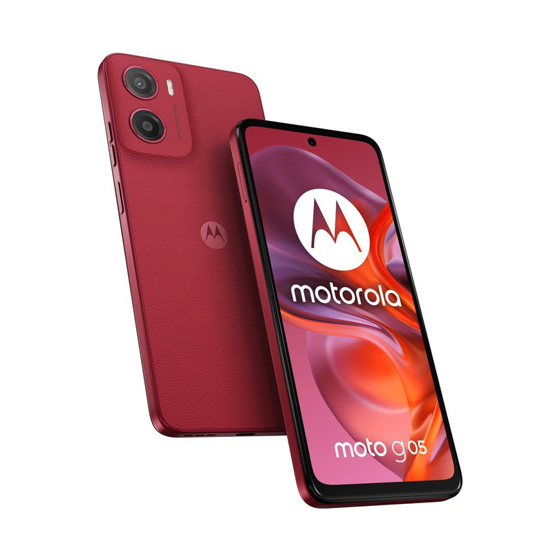 Motorola Moto G05 4+256GB 6.67" 4G Plum Red DS ITA - EUROBABYLON