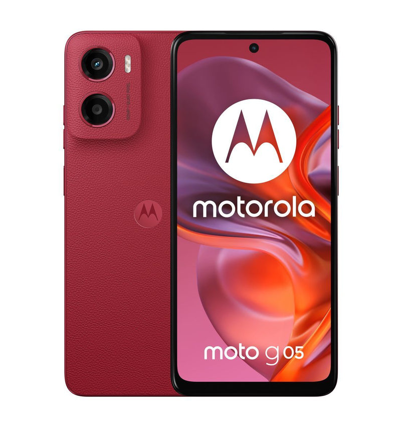 Motorola Moto G05 4+256GB 6.67" 4G Plum Red DS ITA - EUROBABYLON