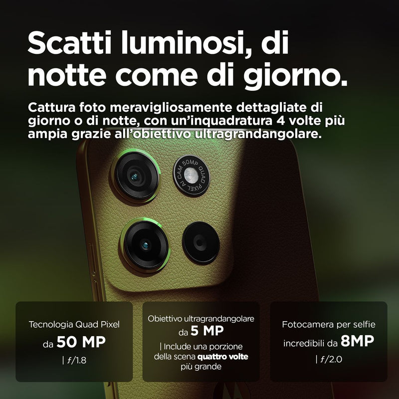 Motorola Moto G15 8+256GB 6.72" 4G Green DS ITA - EUROBABYLON