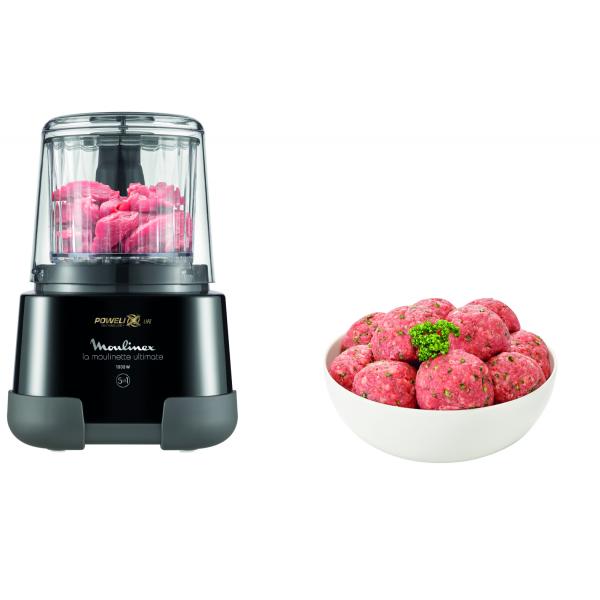 Moulinex DP8108 tritaverdure elettrico 0,55 L 1000 W Nero - EUROBABYLON