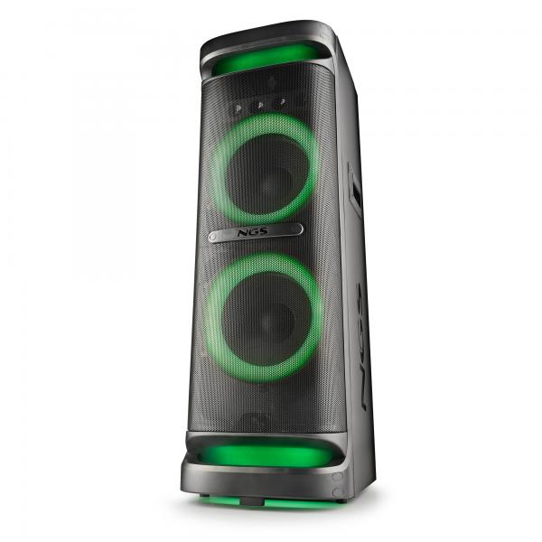 NGS Speaker Wild Space 3 Portatile BT RGB TWS 4000W Nera - EUROBABYLON