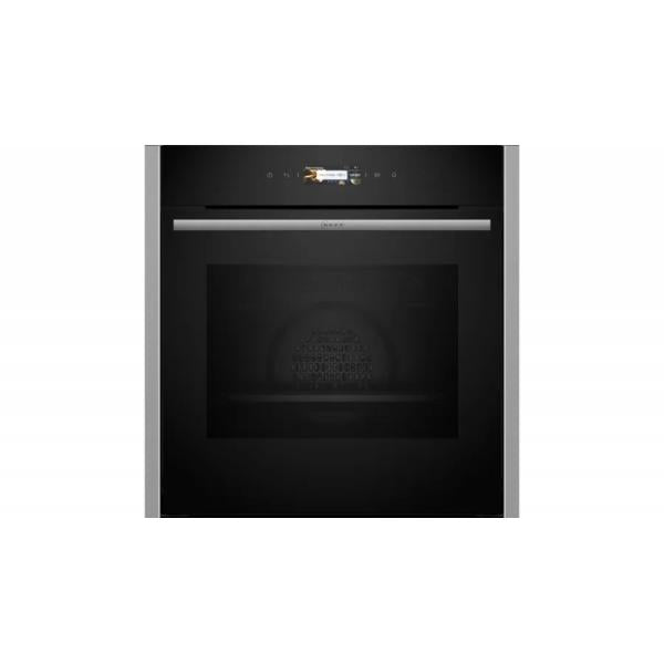 Neff N 70 B24CR71N0 forno 71 L Nero, Acciaio inox - EUROBABYLON