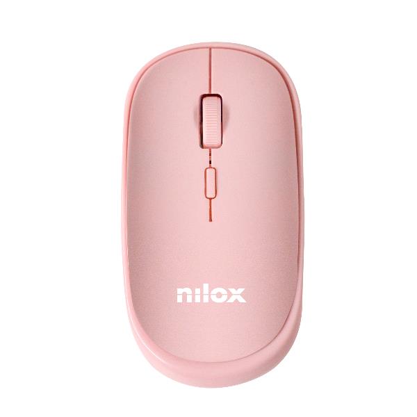 Nilox Mouse Wireless Pink - EUROBABYLON