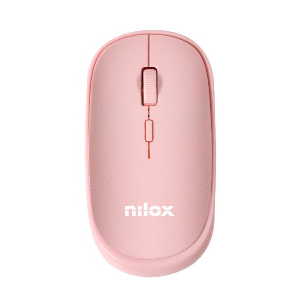 Nilox Mouse Wireless Pink - EUROBABYLON