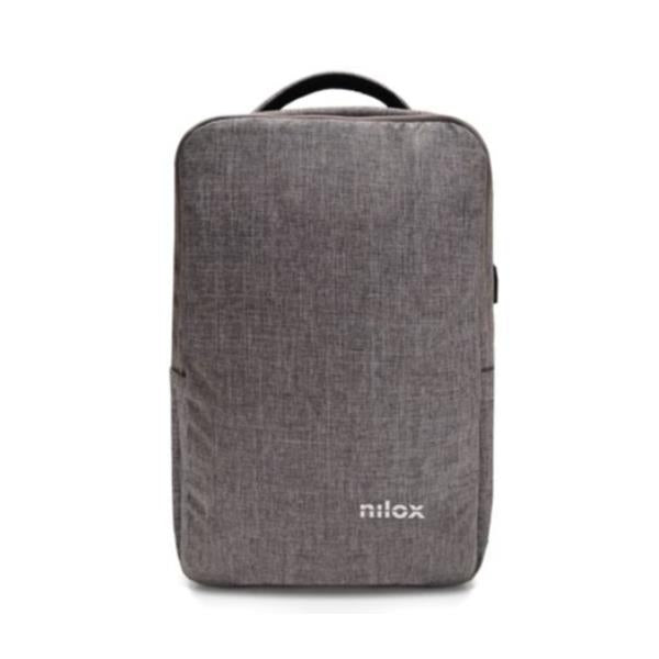 Nilox Tech Zaino per Notebook 15.6" Urban Eco Pro Grigio - EUROBABYLON