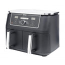 Ninja AF400EU friggitrice Doppia 9,5 L Indipendente 2470 W Friggitrice ad aria calda Nero - EUROBABYLON