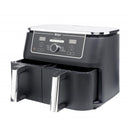 Ninja AF400EU friggitrice Doppia 9,5 L Indipendente 2470 W Friggitrice ad aria calda Nero - EUROBABYLON
