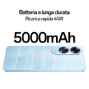 OPPO A60 Smartphone, AI Doppia Fotocamera 50+2MP, Selfie 8MP, Display 6.67 90HZ LCD HD+, 5000mAh, RAM 8(Esp4GB/6GB/8GB)+ROM 256GB (esp1TB), IP65, Ripple Blue - EUROBABYLON