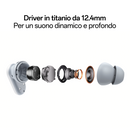 OPPO Enco Buds2 Pro Auricolari True Wireless, Autonomia 38h, Driver da 12.4mm, Bluetooth 5.3, Raggio 10m, Controlli Touch, Cancellazione del rumore IA, Android e iOS, IP55, [Versione Italiana],Graphite Black - EUROBABYLON