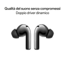 OPPO Enco X3i Auricolari True Wireless, 44h di Autonomia, Doppio Driver da 10.4mm e 6mm, Bluetooth 5.3, Controlli Touch, Cancellazione del rumore IA, Android e iOS, IP55, [Versione Italiana], Grigio - EUROBABYLON
