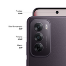 OPPO Reno12 5G AI Smartphone, Tripla fotocamera 50+8+2MP, Selfie 32MP, Display 6.7 120HZ AMOLED FHD+, 5000mAh, RAM 24 GB (12+12) + ROM 256GB, [Versione Italia], Black Brown - EUROBABYLON