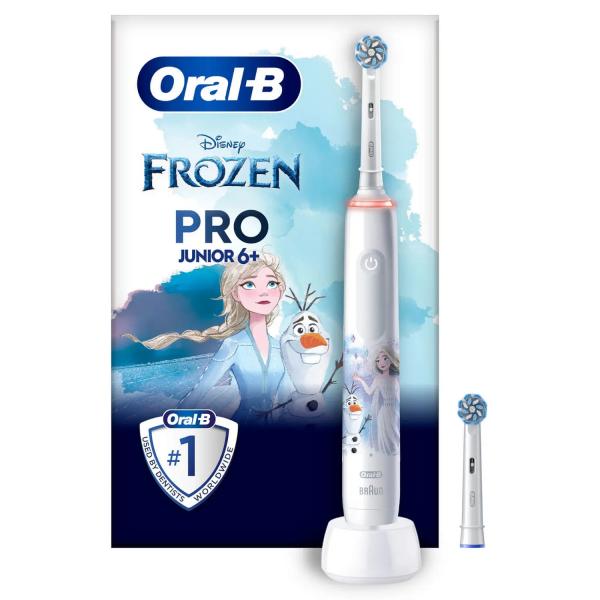 Oral-B PRO 14876673 spazzolino elettrico Bambino Spazzolino rotante Multicolore, Bianco - EUROBABYLON
