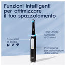Oral-B Spazzolino Elettrico iO 3 Nero, 1 Testina - EUROBABYLON