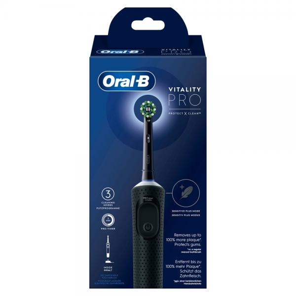 Oral-B Vitality Pro Adulto Spazzolino rotante Nero - EUROBABYLON