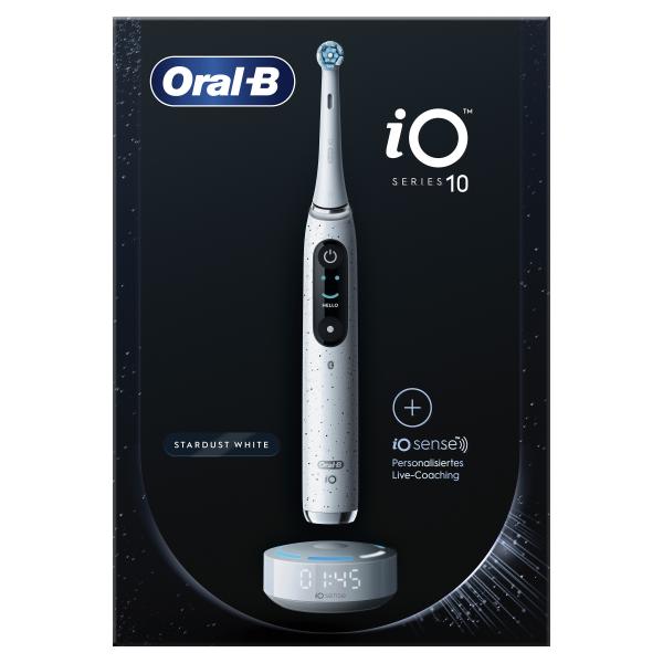Oral-B iO Series 10 Adulto Spazzolino rotante-oscillante Bianco - EUROBABYLON
